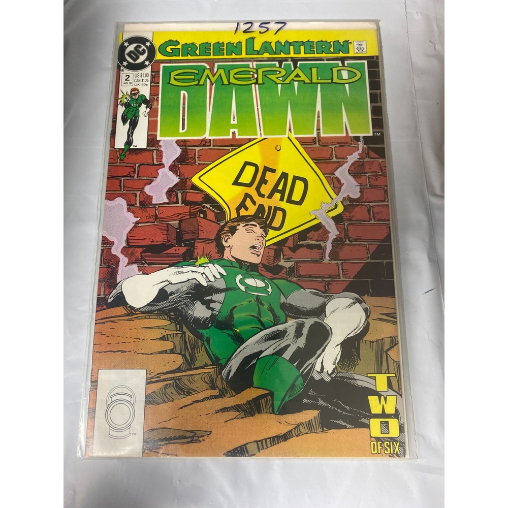 DC Comics Green Lantern Emerald Dawn 2 Jan 1990‎ Hal Jordan Copper Age Dead End
